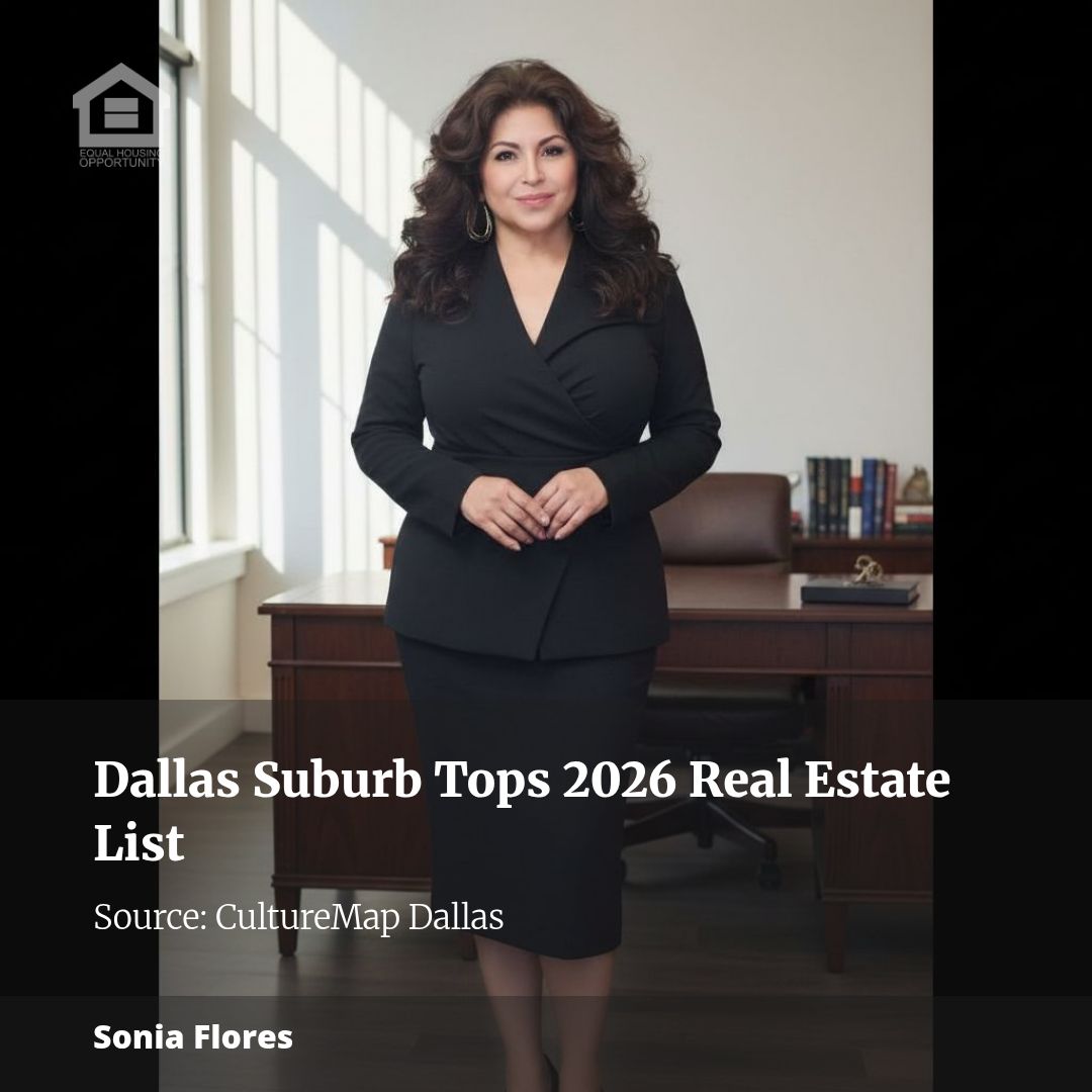 This hot Dallas suburb is No. 1 real estate market in America for 2026