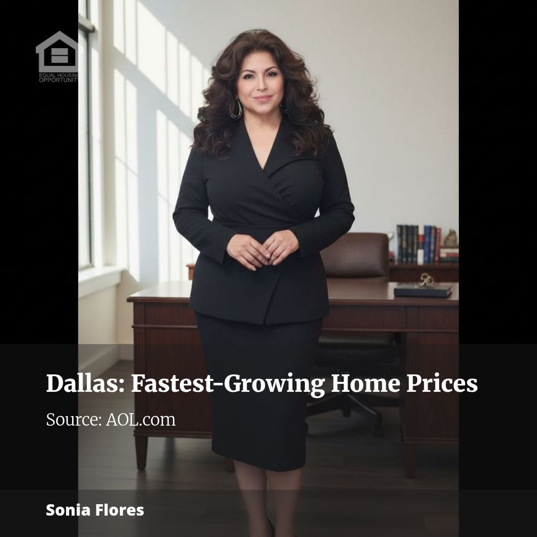 Cities with the fastest-growing home prices in the Dallas metro area