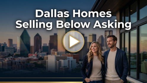 Dallas Homes Selling Below Asking